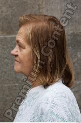 Head Woman Casual Average Wrinkles Street photo references